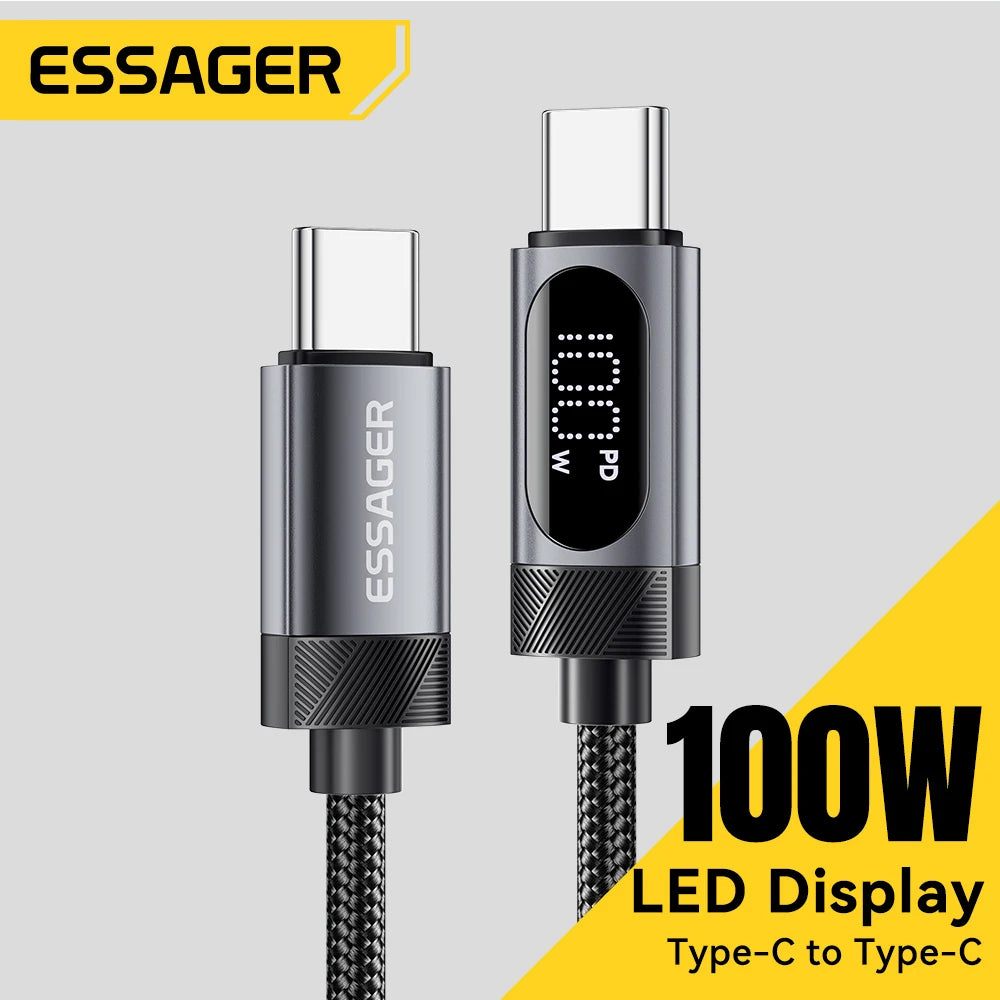 SugarVolt USB-C to USB-C Fast Charging Cable