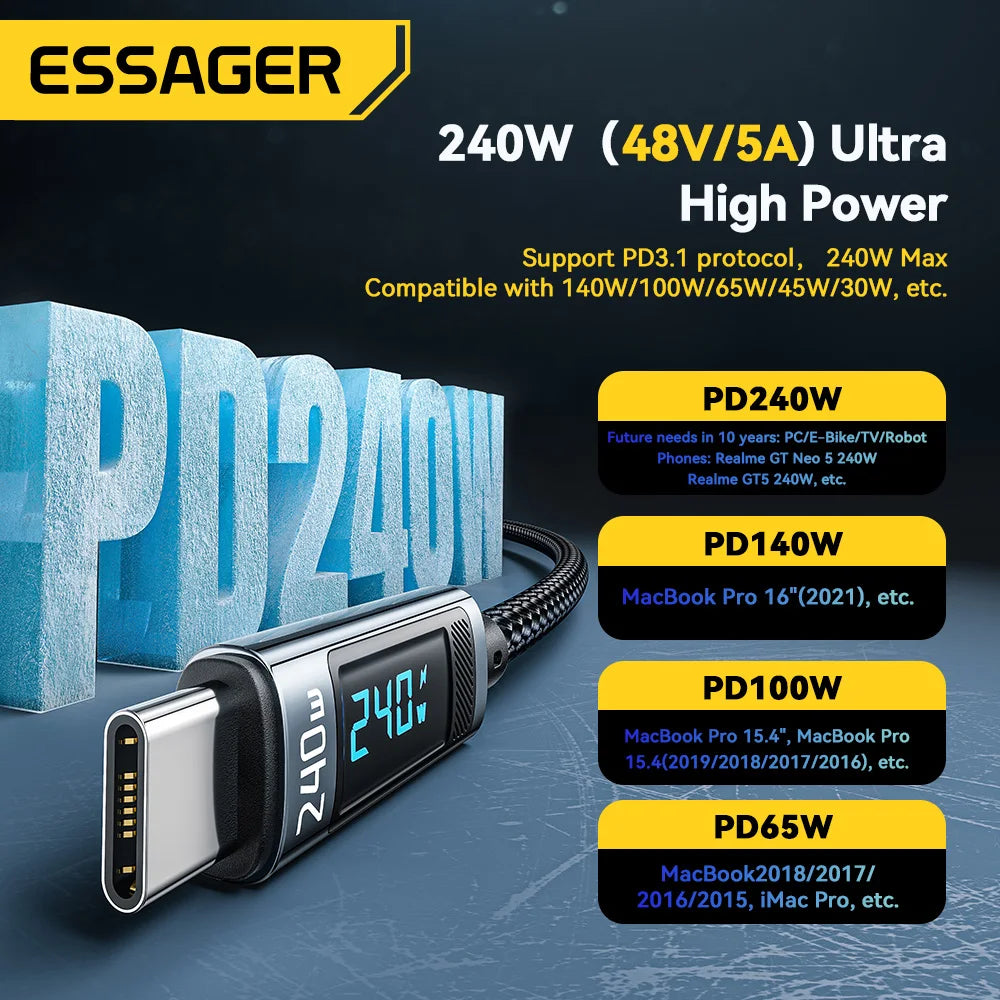ESSAGER Fast Charge Cable
