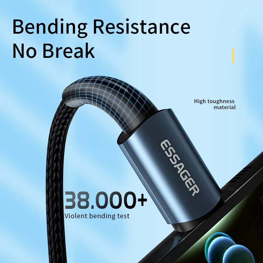 SugarVolt USB-C to USB-C Fast Charging Cable