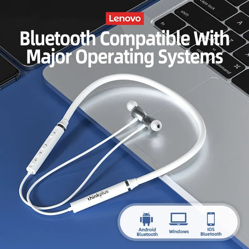 Lenovo HE05X Updated Version Wireless Neckband Earphones