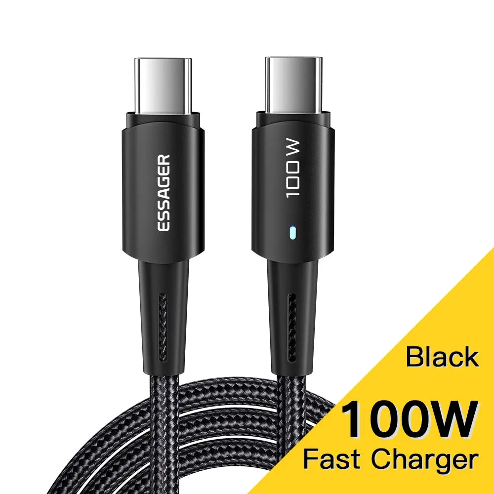 SugarVolt USB-C to USB-C Fast Charging Cable