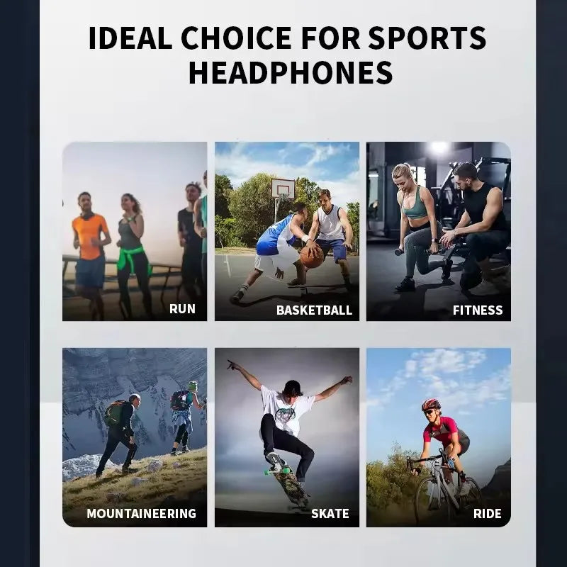 XIAONONG Bone Conduction Wireless Headphones