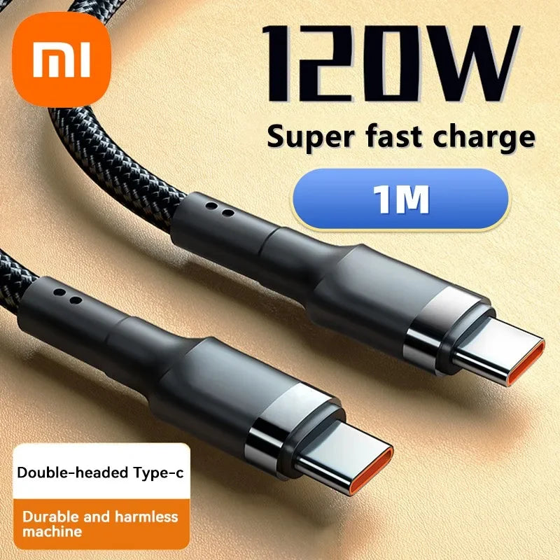 SugarVolt 120W Fast Charging USB-C Cable