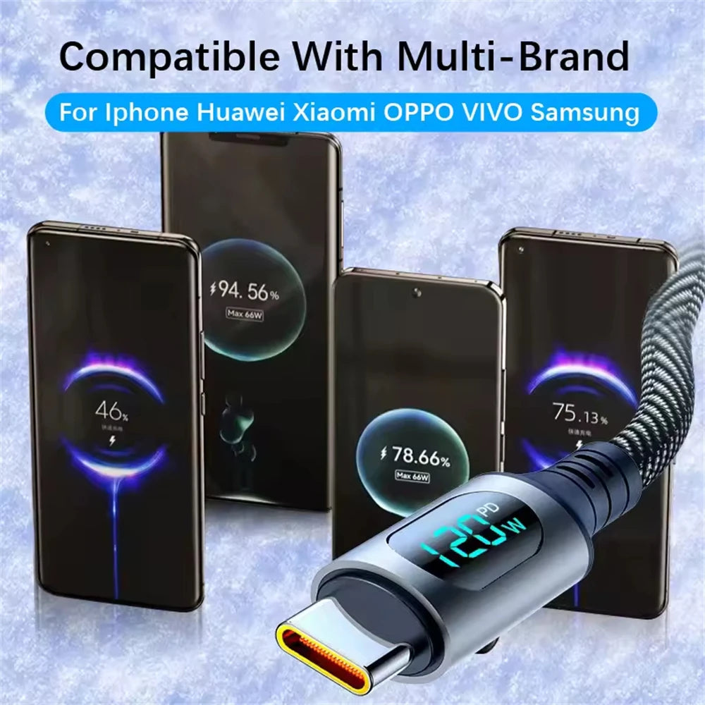 NNBILI LED Fast Charge Cable