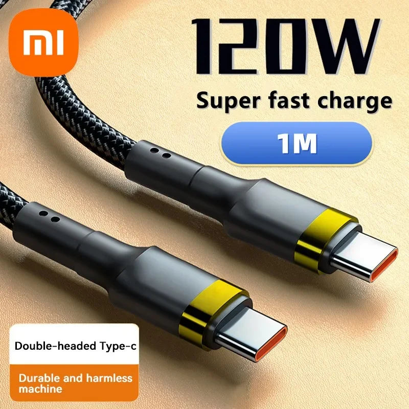 SugarVolt 120W Fast Charging USB-C Cable