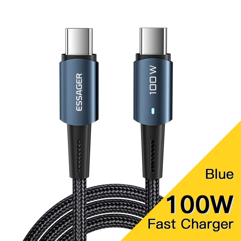 SugarVolt USB-C to USB-C Fast Charging Cable