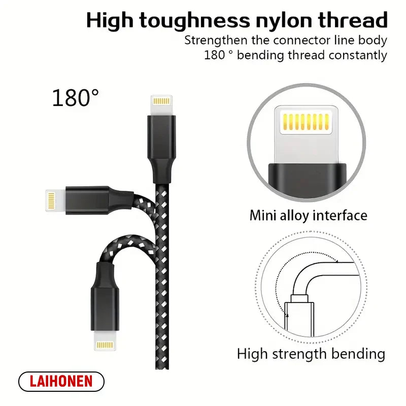 SugarCharge USB-A to Lightning Cable