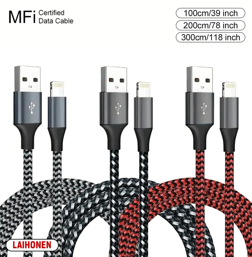 SugarCharge USB-A to Lightning Cable