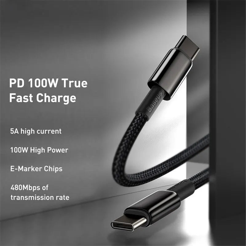 BASEUS Type-C to Type-C Fast Charge Cable