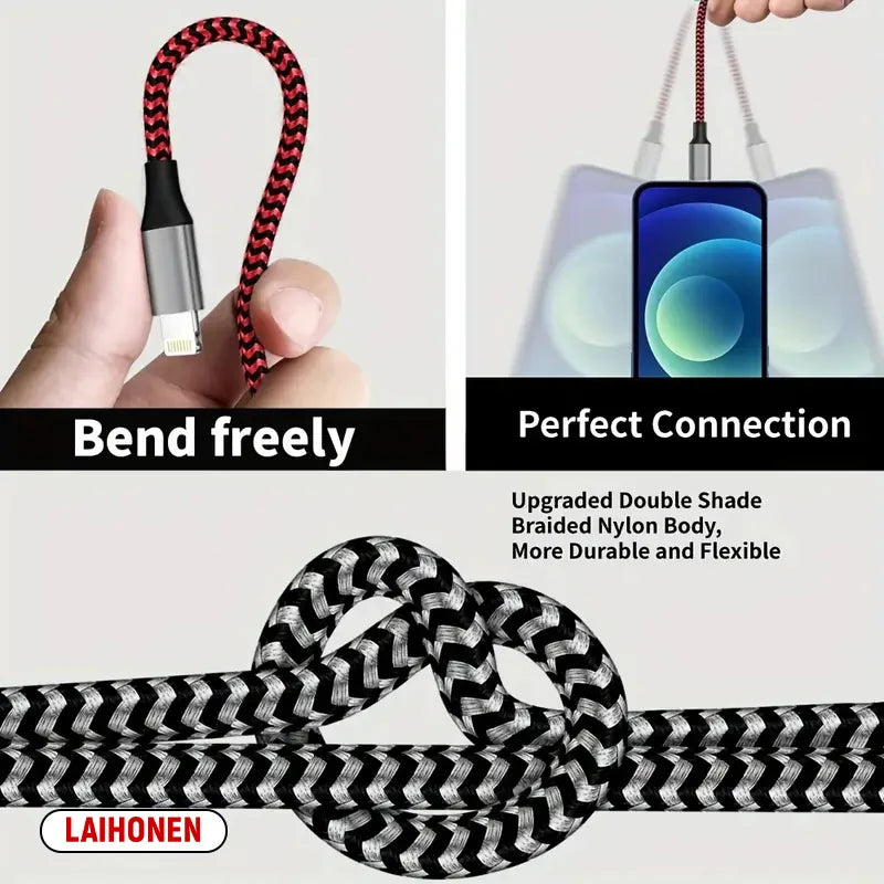 SugarCharge USB-A to Lightning Cable