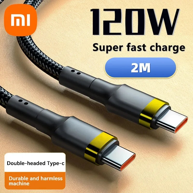 SugarVolt 120W Fast Charging USB-C Cable