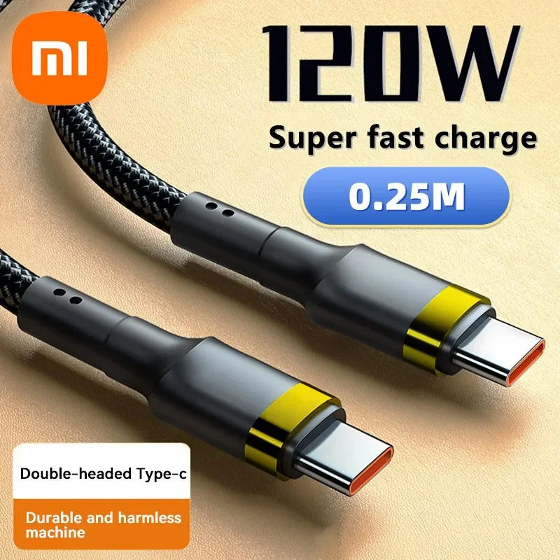 SugarVolt 120W Fast Charging USB-C Cable