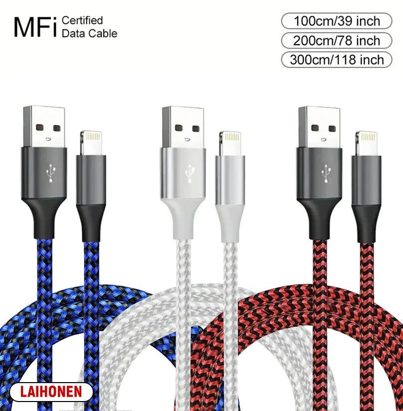 SugarCharge USB-A to Lightning Cable