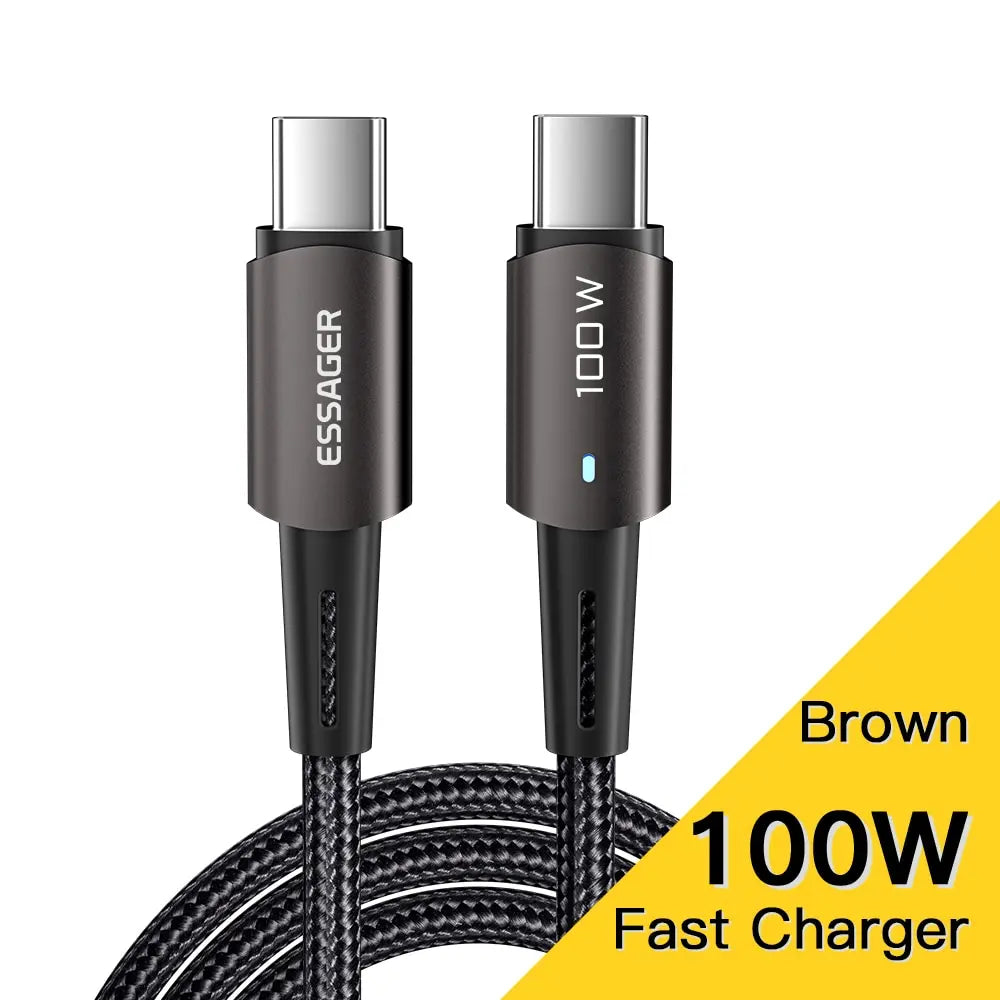 SugarVolt USB-C to USB-C Fast Charging Cable