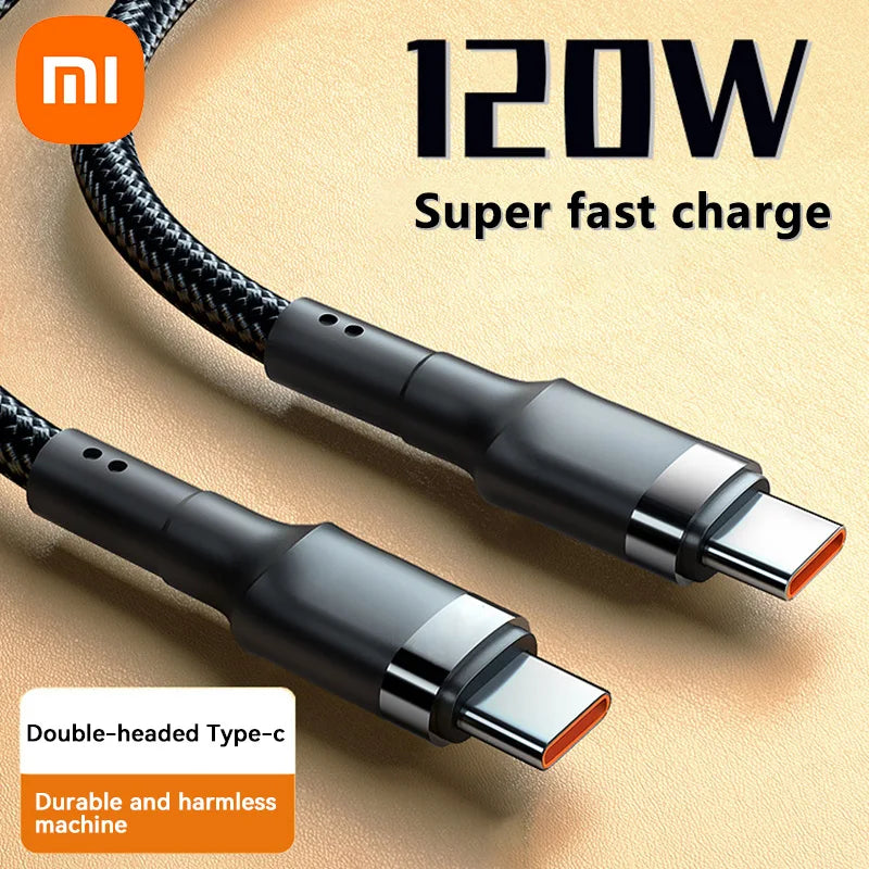 SugarVolt 120W Fast Charging USB-C Cable