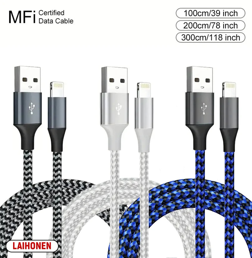 SugarCharge USB-A to Lightning Cable