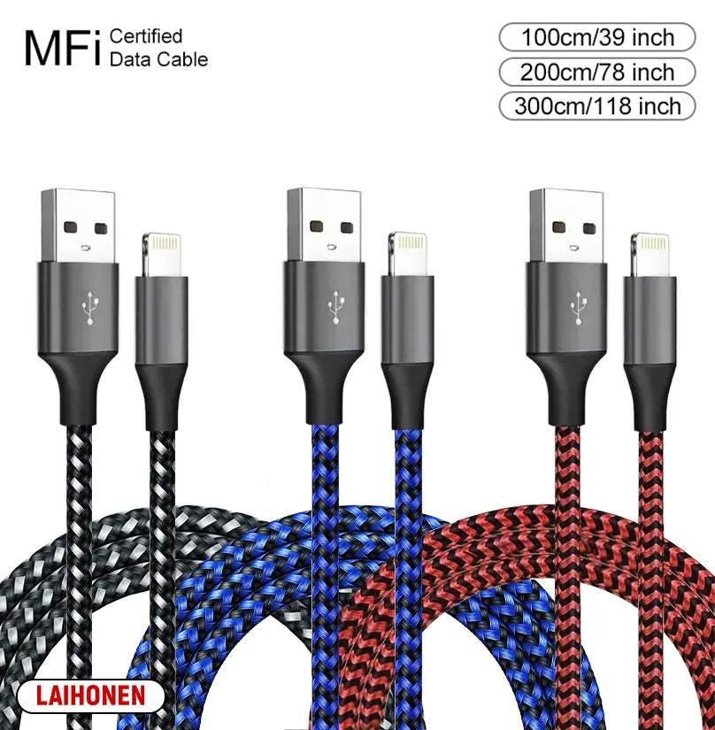 SugarCharge USB-A to Lightning Cable