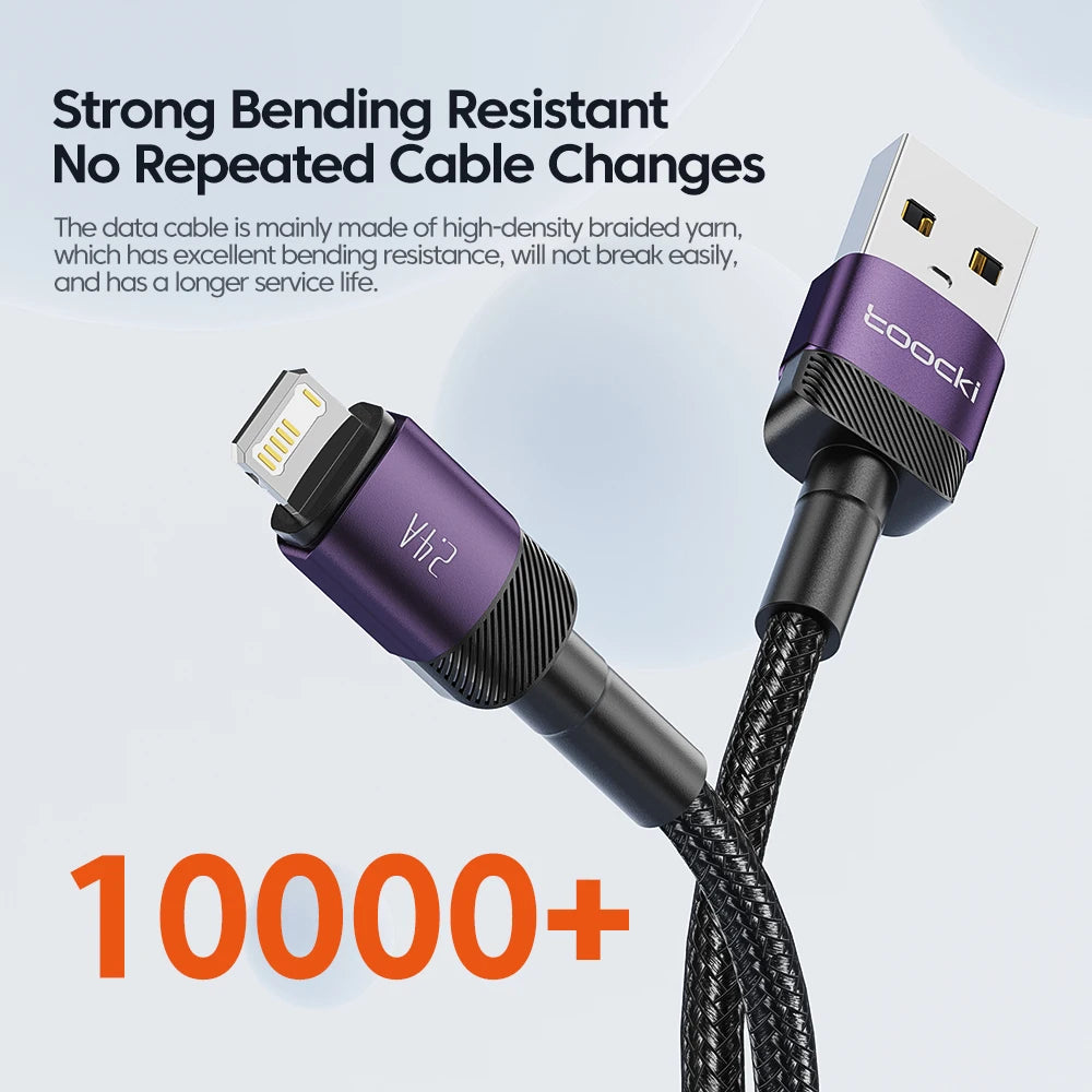 Toocki USB-A to Lightning Cable