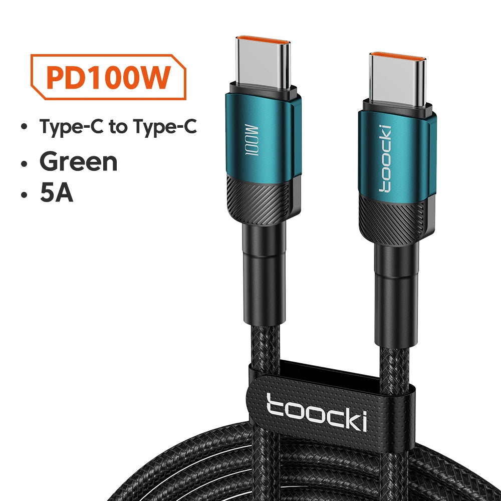 Toocki Type-C to Type-C Fast Charge Cable