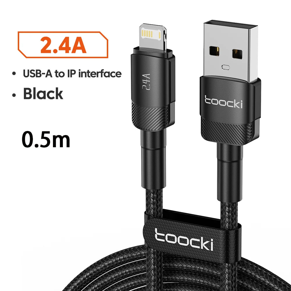 Toocki USB-A to Lightning Cable