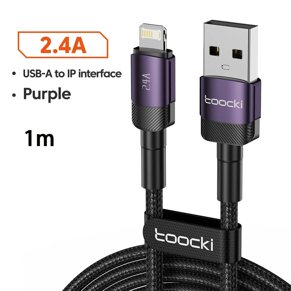 Toocki USB-A to Lightning Cable