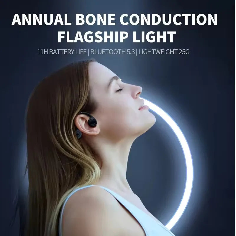 XIAONONG Bone Conduction Wireless Headphones