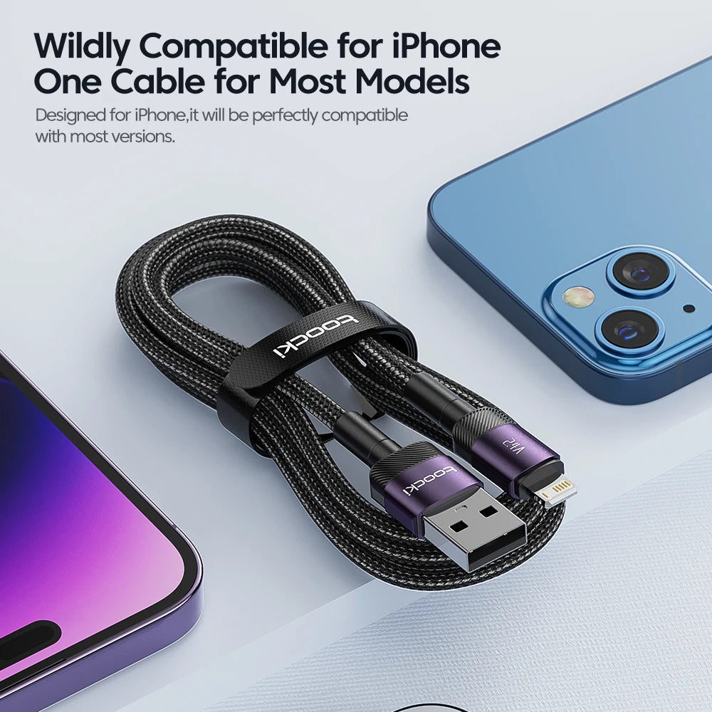 Toocki USB-A to Lightning Cable