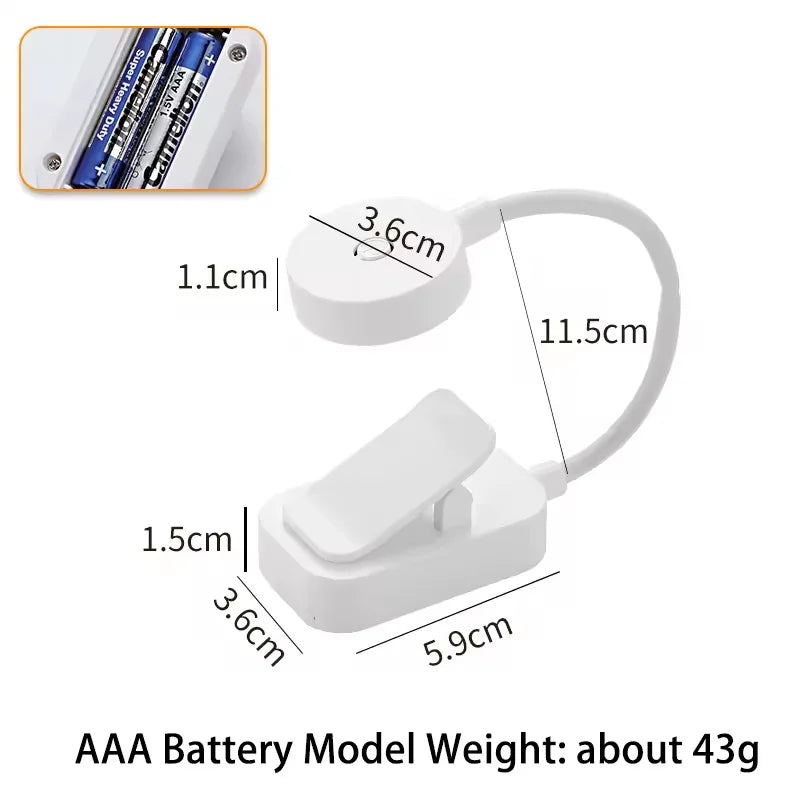 Htomaza Rechargeable Book Light