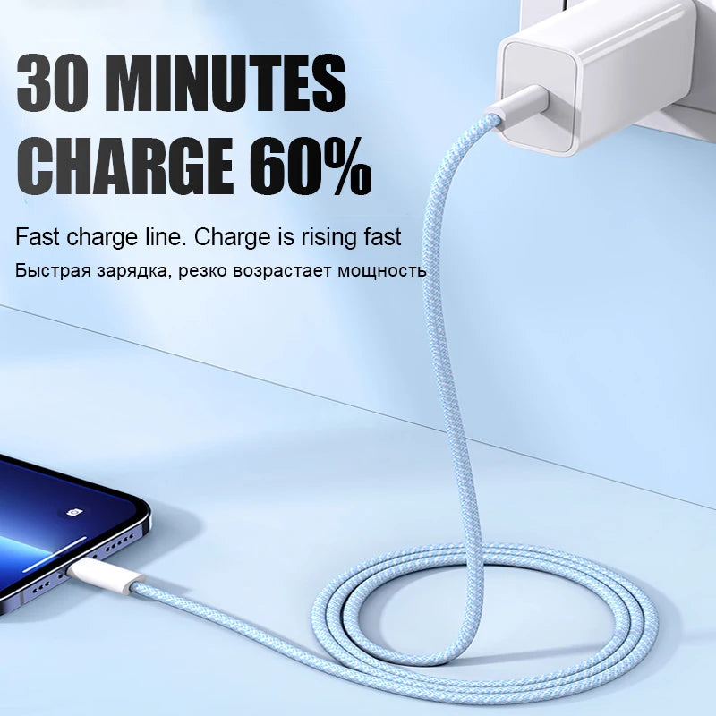 QWQ Type-C to Type-C Charging & Data Sync Cable