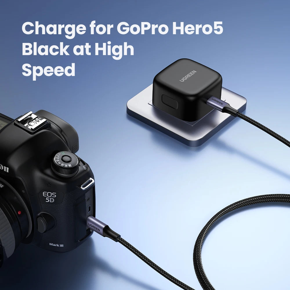 SugarVolt 100W/60W USB-C to USB-C Fast Charging Cable