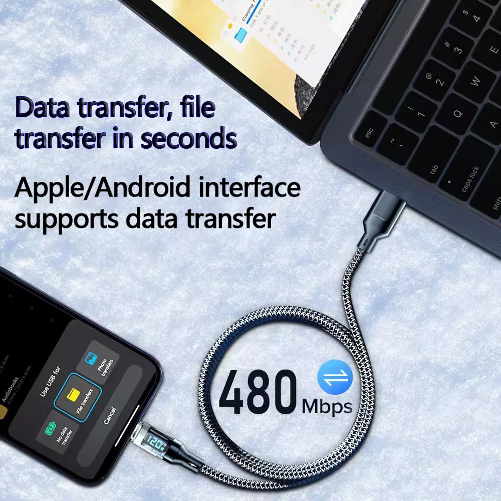 DIXSG Type-C to Type-C Fast Charge Cable