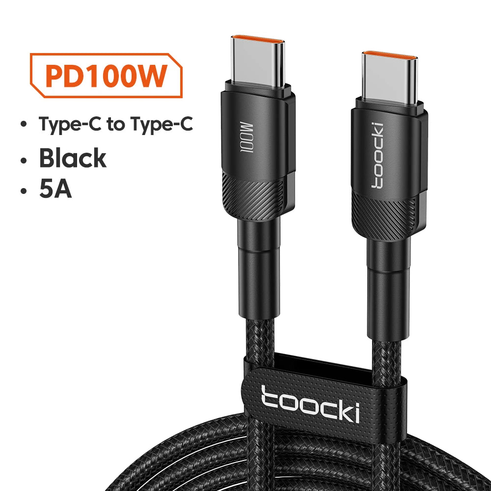 Toocki Type-C to Type-C Fast Charge Cable