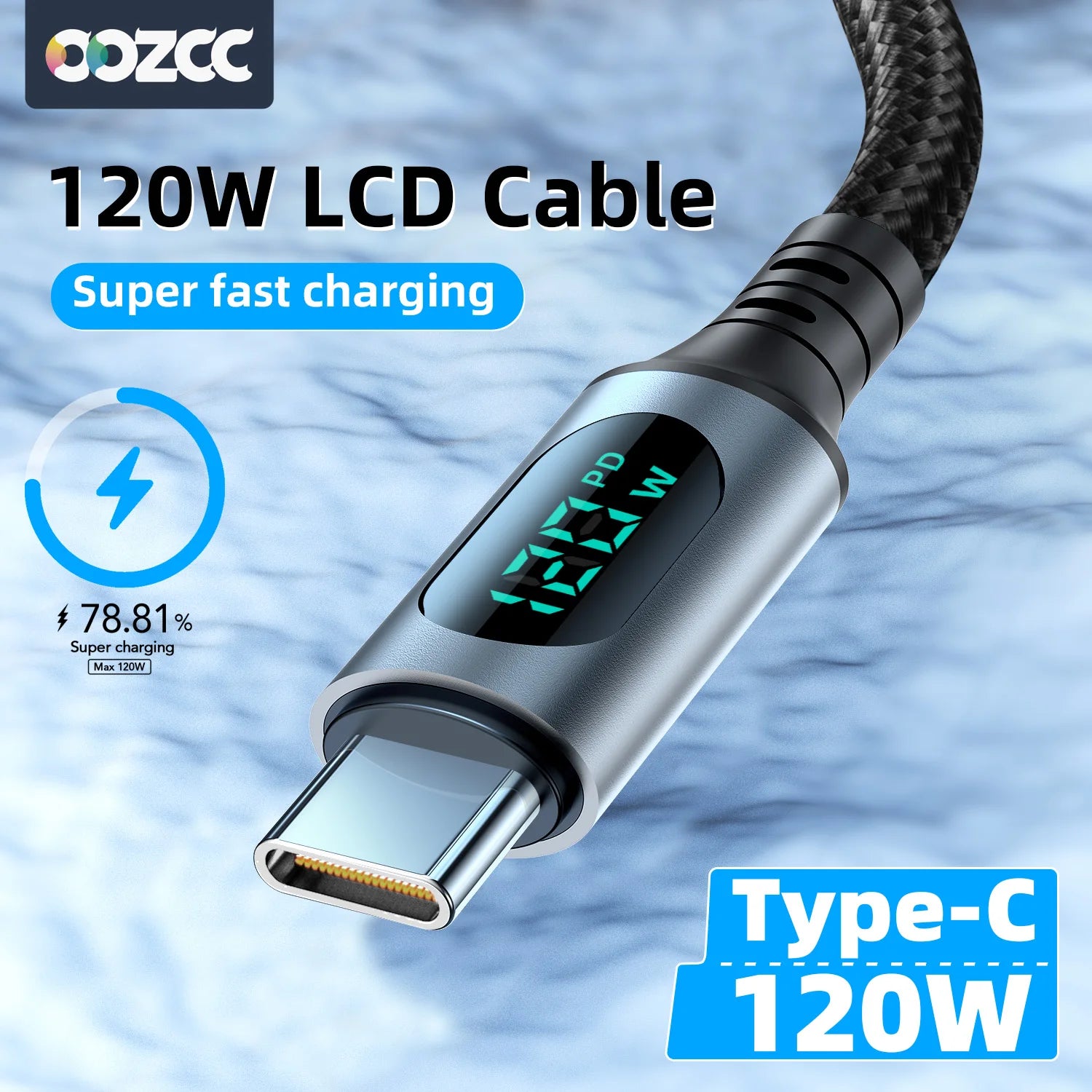 OOZCC Fast Charge LED Cable