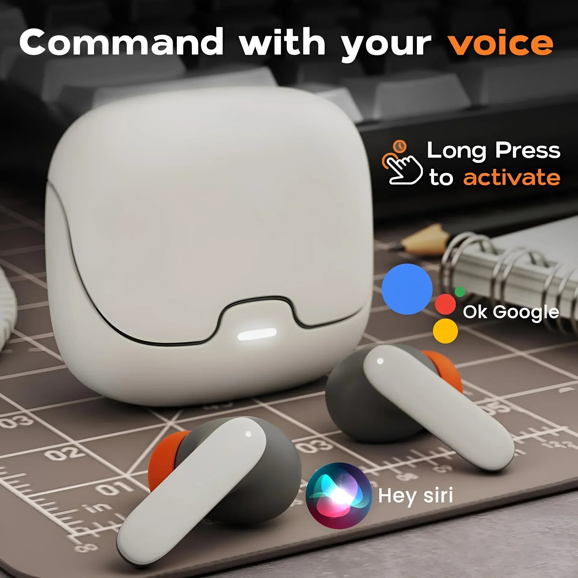 Jogrytece Wireless In-Ear Headphones