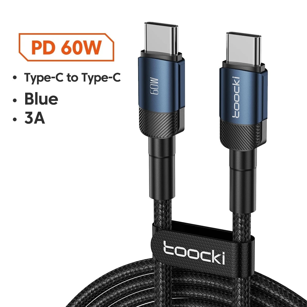Toocki Type-C to Type-C Fast Charge Cable