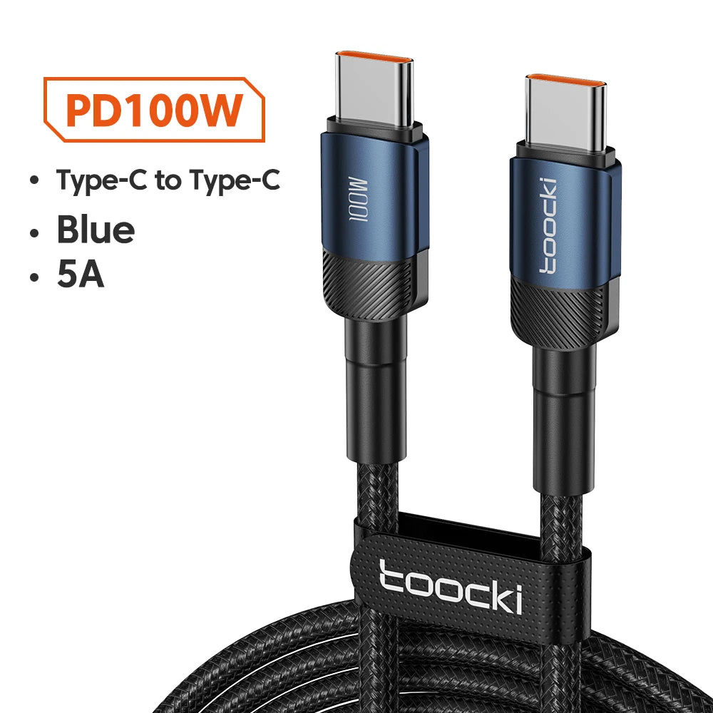 Toocki Type-C to Type-C Fast Charge Cable