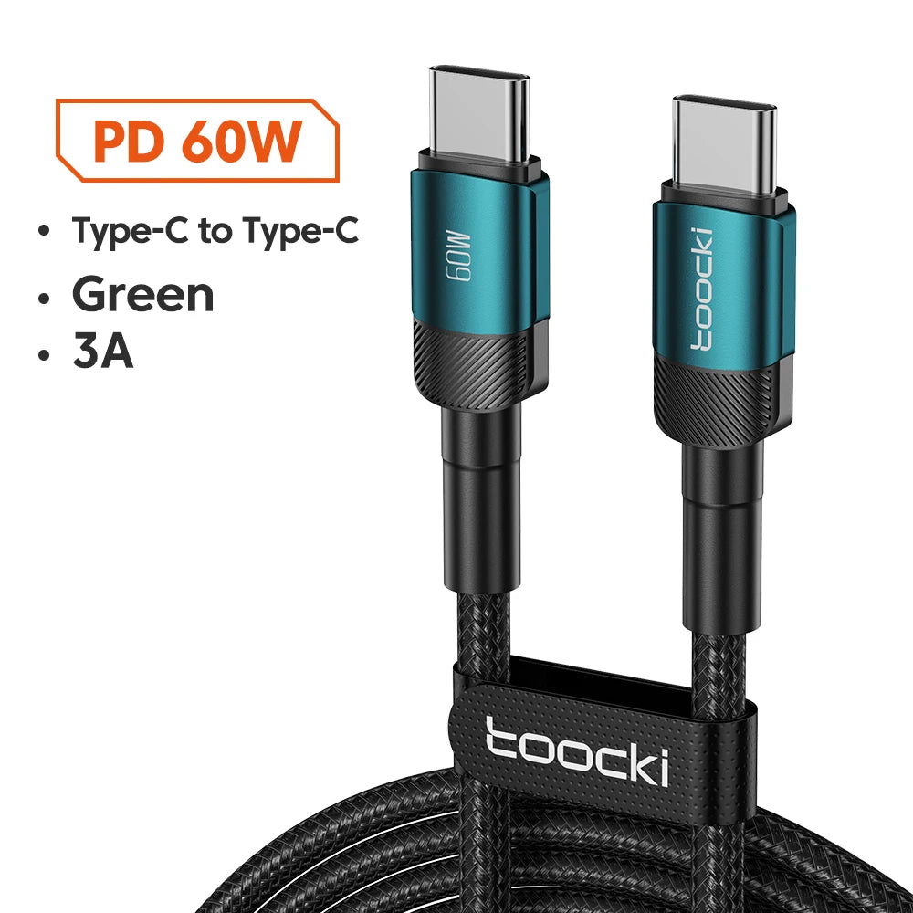 Toocki Type-C to Type-C Fast Charge Cable